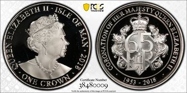 2018 Crown Coronation Anniversary PR69DCAM