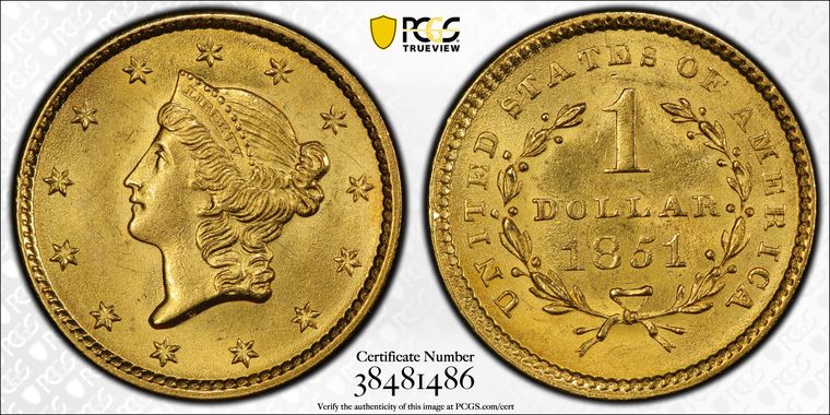 Cert 38481486 - Coin Image