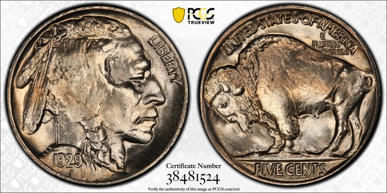 Cert 38481524 - Coin Image