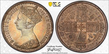 1886 Florin S-3900 MS63