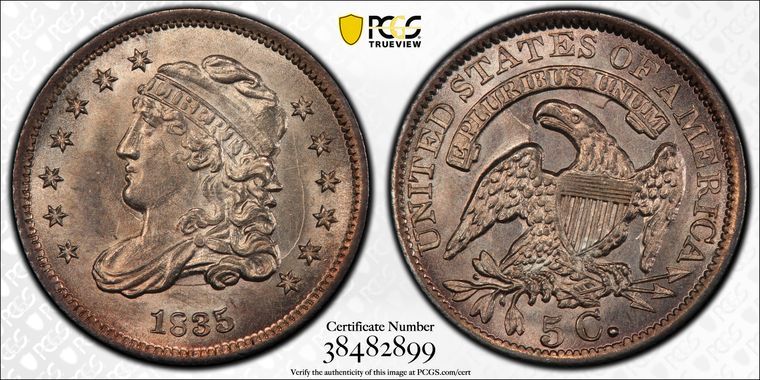 Cert 38482899 - Coin Image