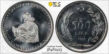 1980 500 L F.A.O. MS66