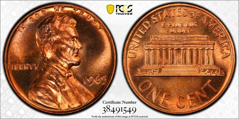 Cert 38491549 - Coin Image