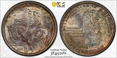 1925 50C Stone Mountain MS67