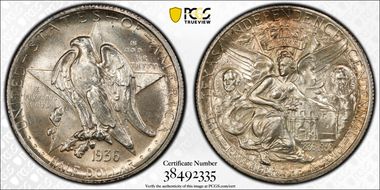 1936 50C Texas MS67