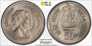 (1985)(B) 50 Pai Indira Gandhi MS62