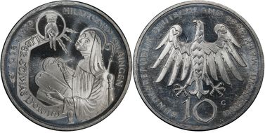 1998-G 10 Mk Von Bingen MS63