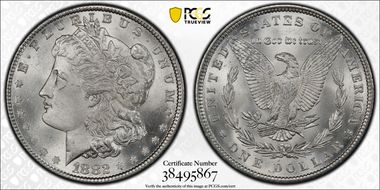 1882 $1 MS65