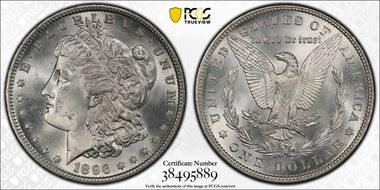 1896 $1 MS65