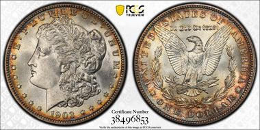 1903 $1 MS66