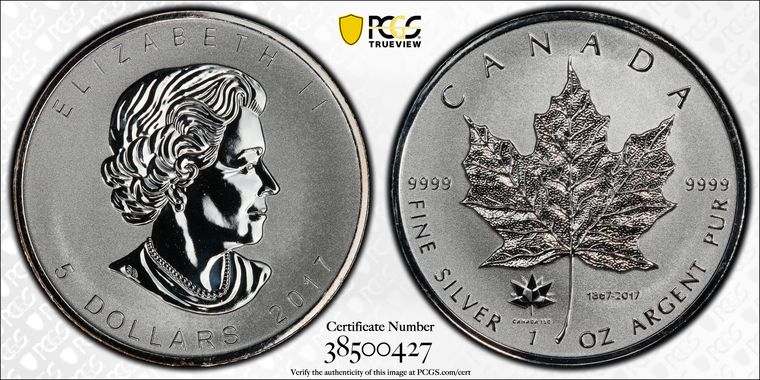 Cert 38500427 - Coin Image