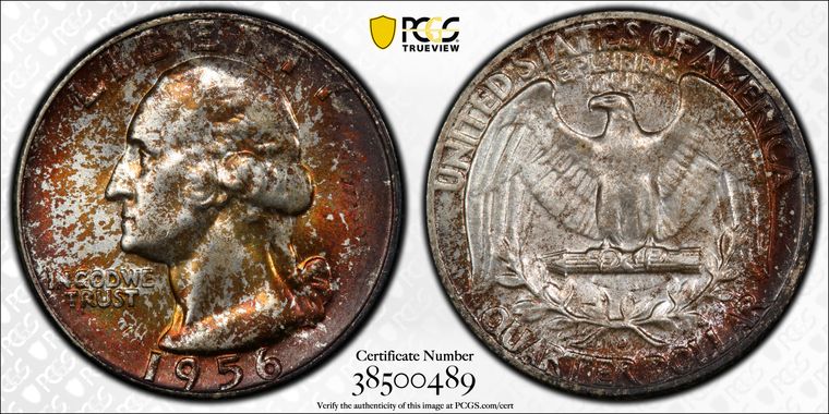 Cert 38500489 - Coin Image