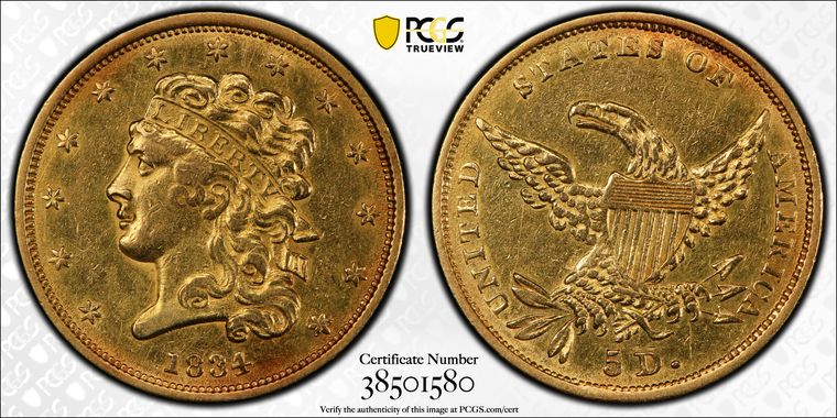 Cert 38501580 - Coin Image