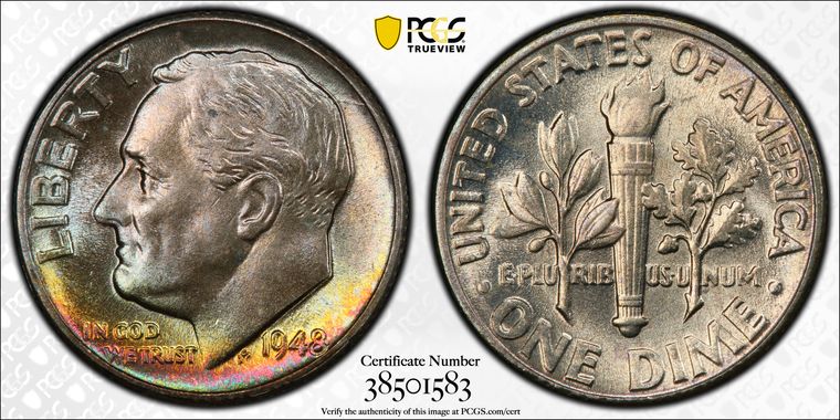 Cert 38501583 - Coin Image