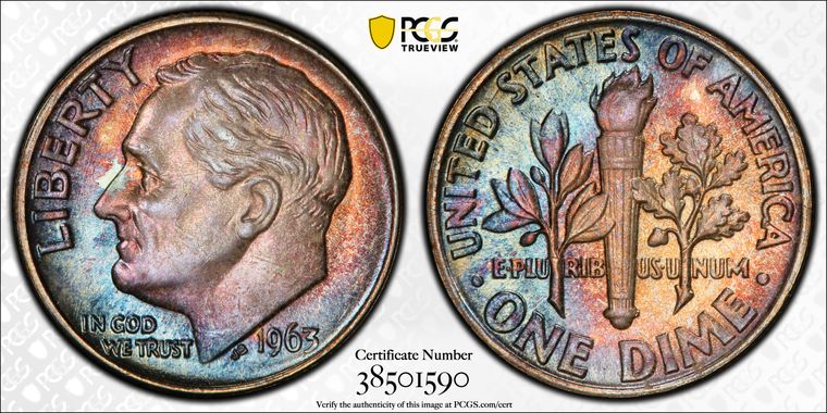 Cert 38501590 - Coin Image