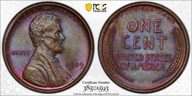 1909 VDB 1C MS65BN