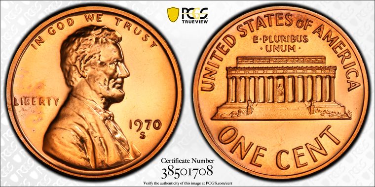 Cert 38501708 - Coin Image