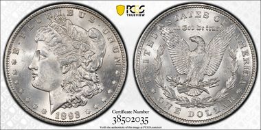 1893 $1 MS63
