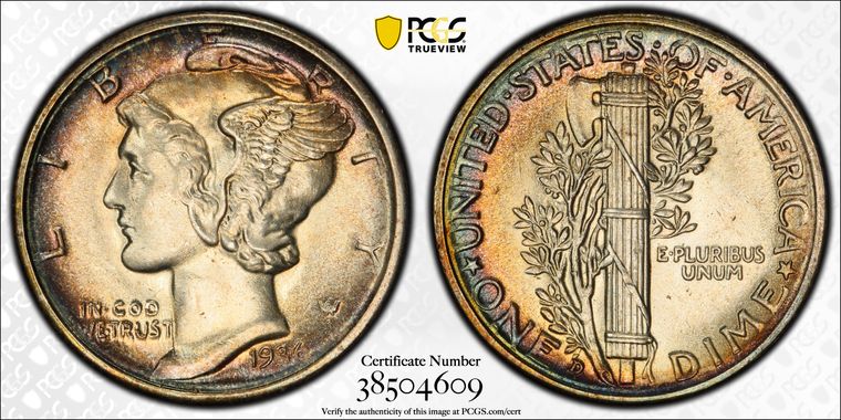 Cert 38504609 - Coin Image