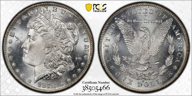 1878-S $1 MS65+