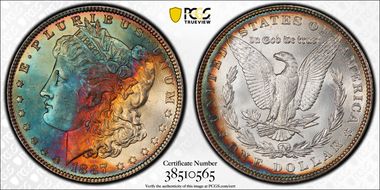 1887 $1 MS65