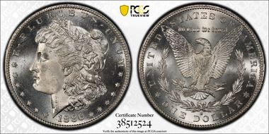 1886-S $1 MS66
