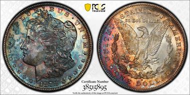 1878-S $1 MS63