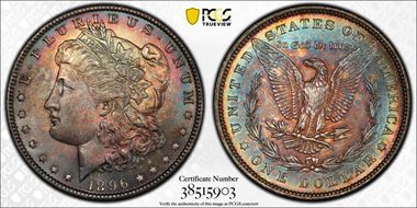 1896 $1 MS65