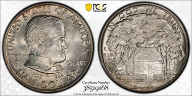 1922 50C Grant MS65