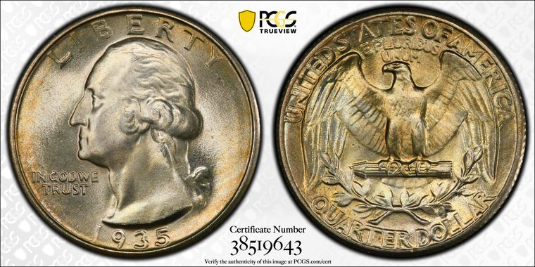 Cert 38519643 - Coin Image