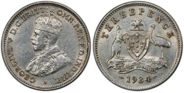 1934/3(m) 3D KM-24  Ag AU55