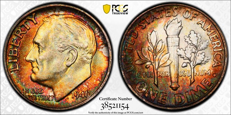 Cert 38521154 - Coin Image