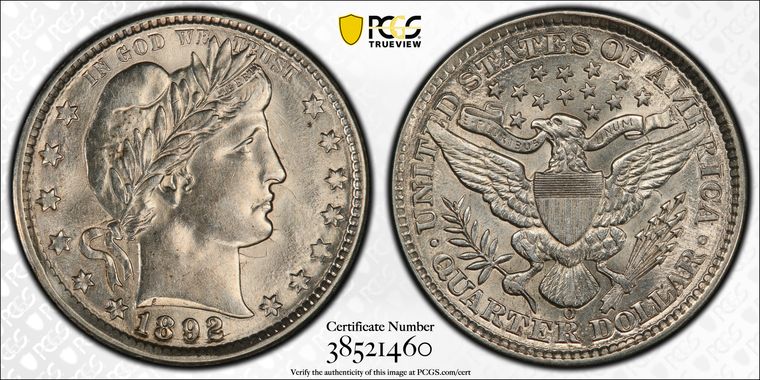 Cert 38521460 - Coin Image