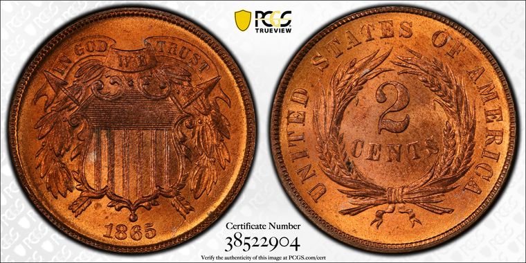 Cert 38522904 - Coin Image