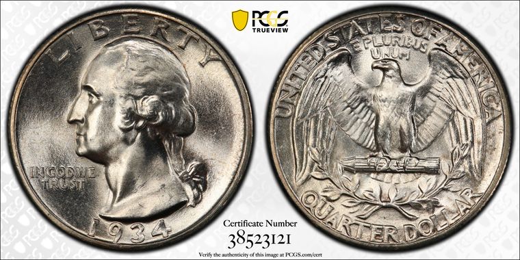 Cert 38523121 - Coin Image