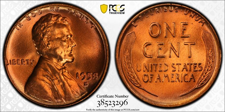 Cert 38523296 - Coin Image