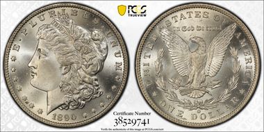1890-O $1 MS66