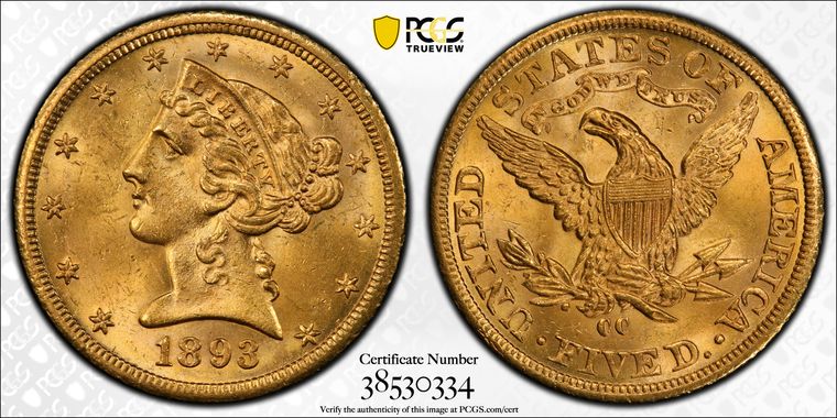 Cert 38530334 - Coin Image