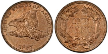 1857 1C Flying Eagle N1