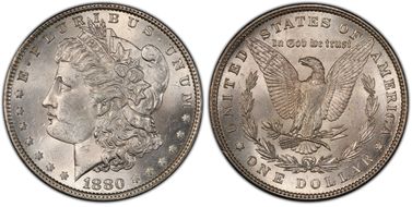 1880 $1 MS63