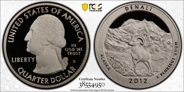 2012-S 25C Denali NP PR70DCAM