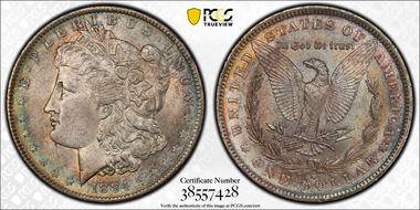 1884-O $1 MS64