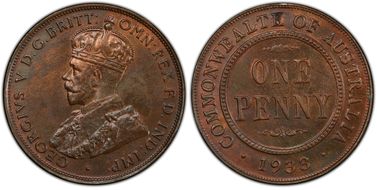 1933 (m) 1D KM-23 MS63BN