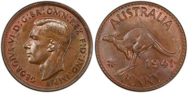 1941 K.G (p) 1D KM-36 MS63BN