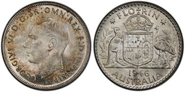 1946(m) Florin MS65