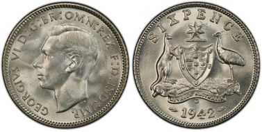 1942-D 6D MS66