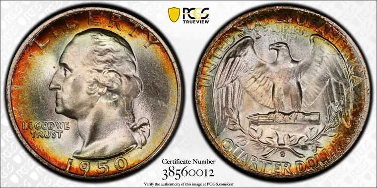 Cert 38560012 - Coin Image