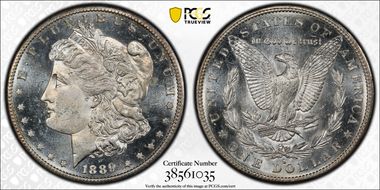 1889-S $1 MS64PL