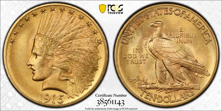 Cert 38561143 - Coin Image