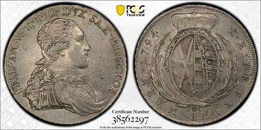 1794-IEC Thaler Dav-2701 AU53